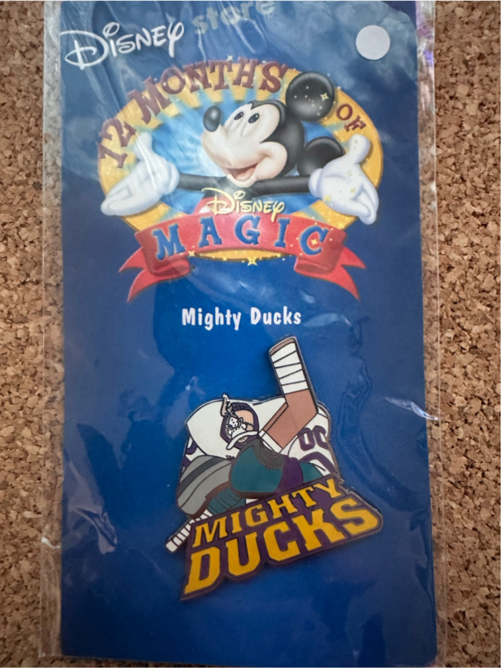 Disney Store - 12 Months of Magic - Mighty Ducks Goalie Pin